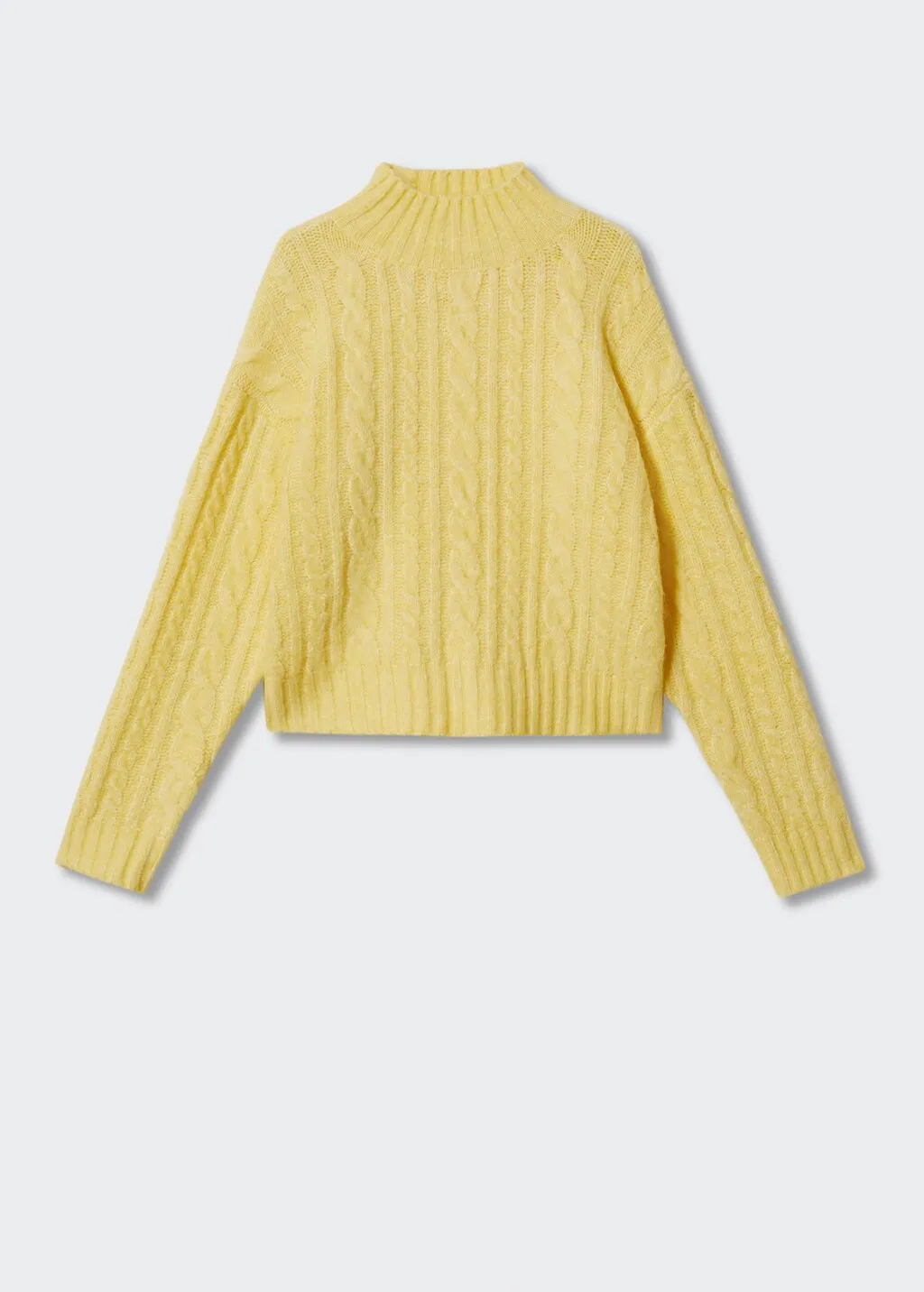 Pullover trecce collo perkins