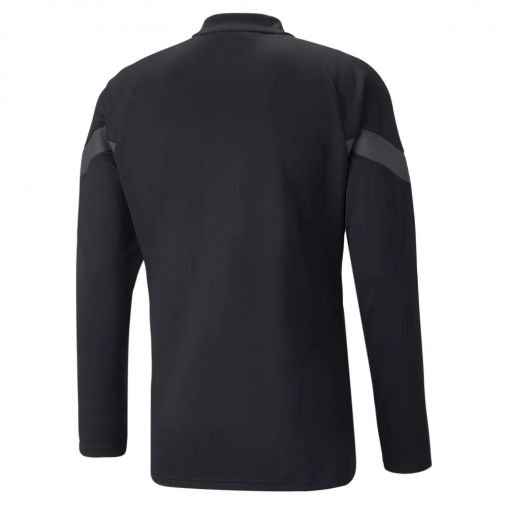 PUMA - AC MILAN TRAINING JACKET JUNIOR - NERO / ROSSO - BAMBINO - 767589 - 08