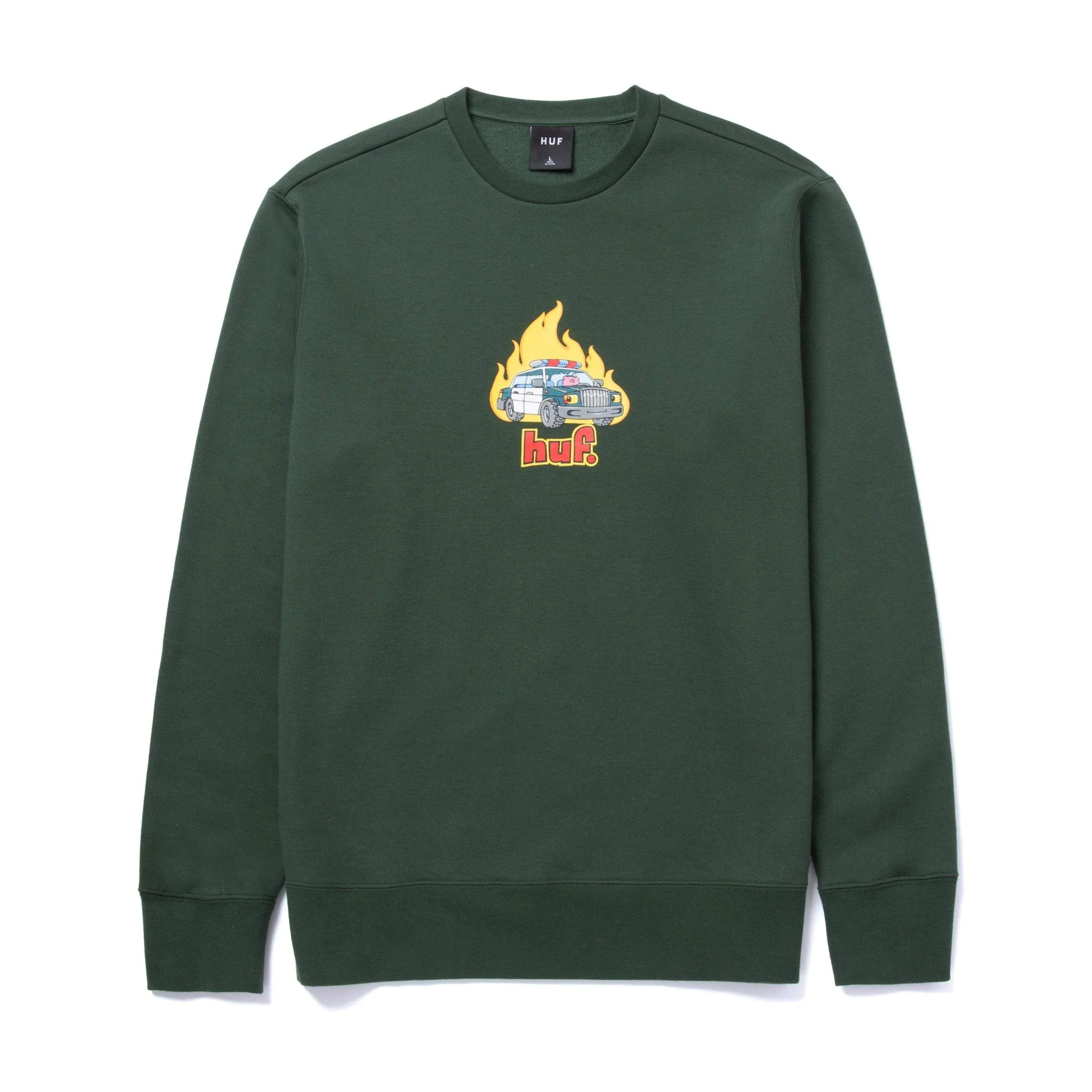 Roasted Crew Dark Green