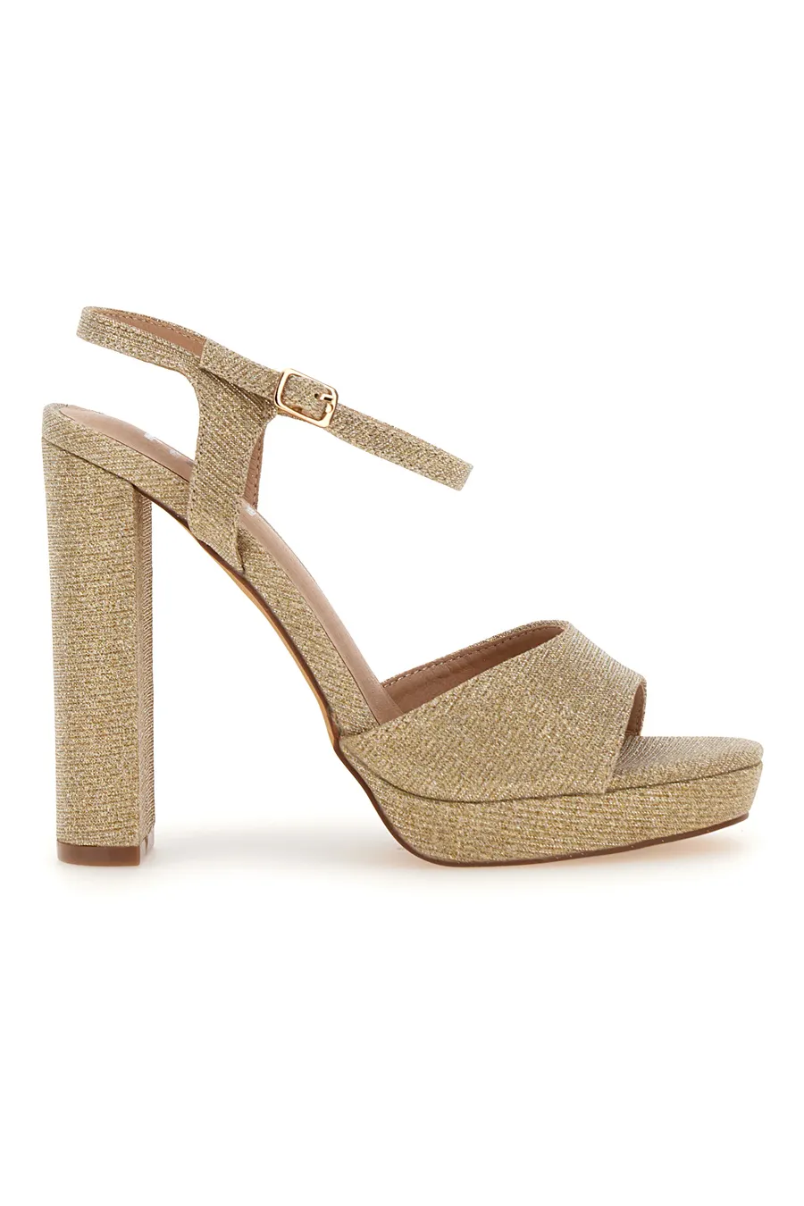 Sandali con Tacco The First 89892 Oro
