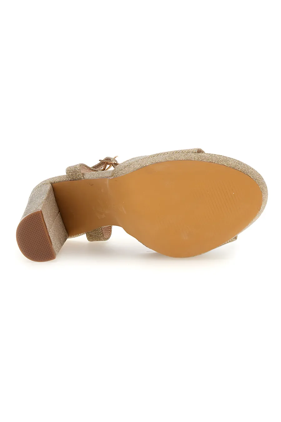 Sandali con Tacco The First 89892 Oro