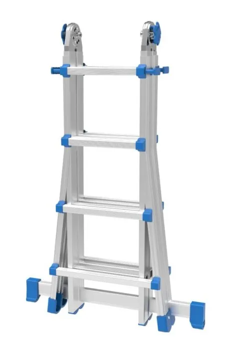 Scala telescopica Marchetti Equipe EQU44 (8+8 pioli) 1,95m