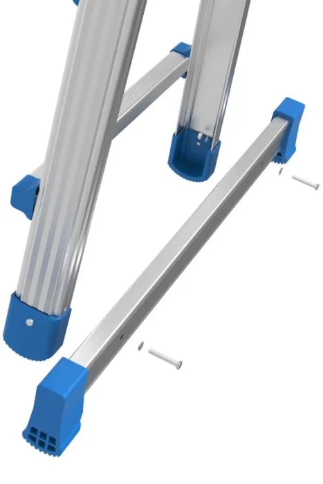 Scala telescopica Marchetti Equipe EQU44 (8+8 pioli) 1,95m