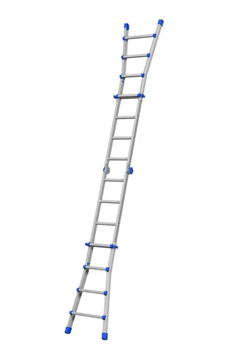 Scala telescopica Marchetti Equipe EQU44 (8+8 pioli) 1,95m