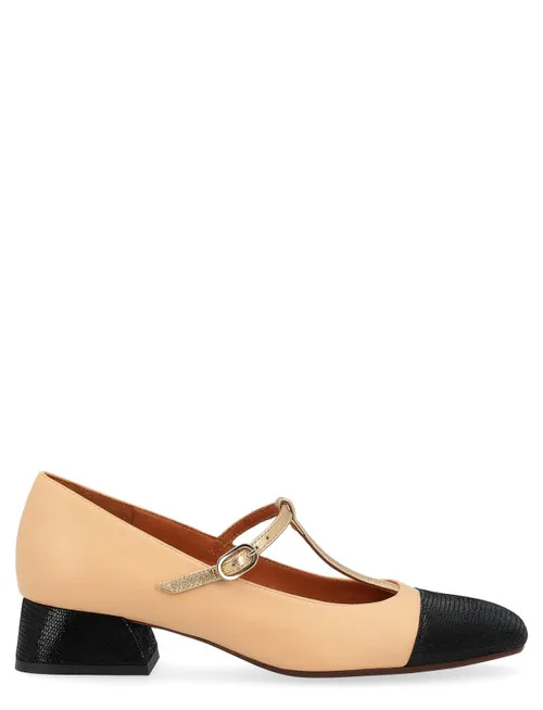 Scarpa con tacco Chie Mihara Hebi beige