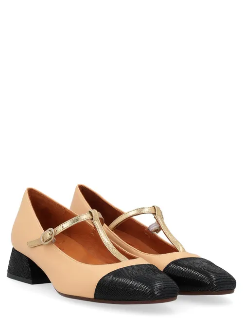 Scarpa con tacco Chie Mihara Hebi beige