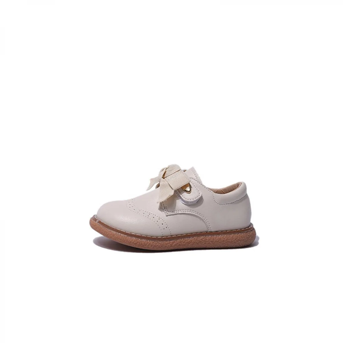 Scarpe in pelle per ragazze Scarpe versatili per bambini 2024 Nuove scarpe morbide e traspiranti antiscivolo per bambini Scarpe