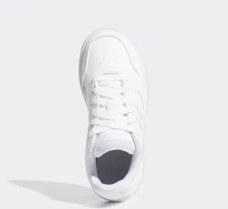 Scarpe Junior Adidas Hoops 3.0 K GW0433 Bianco