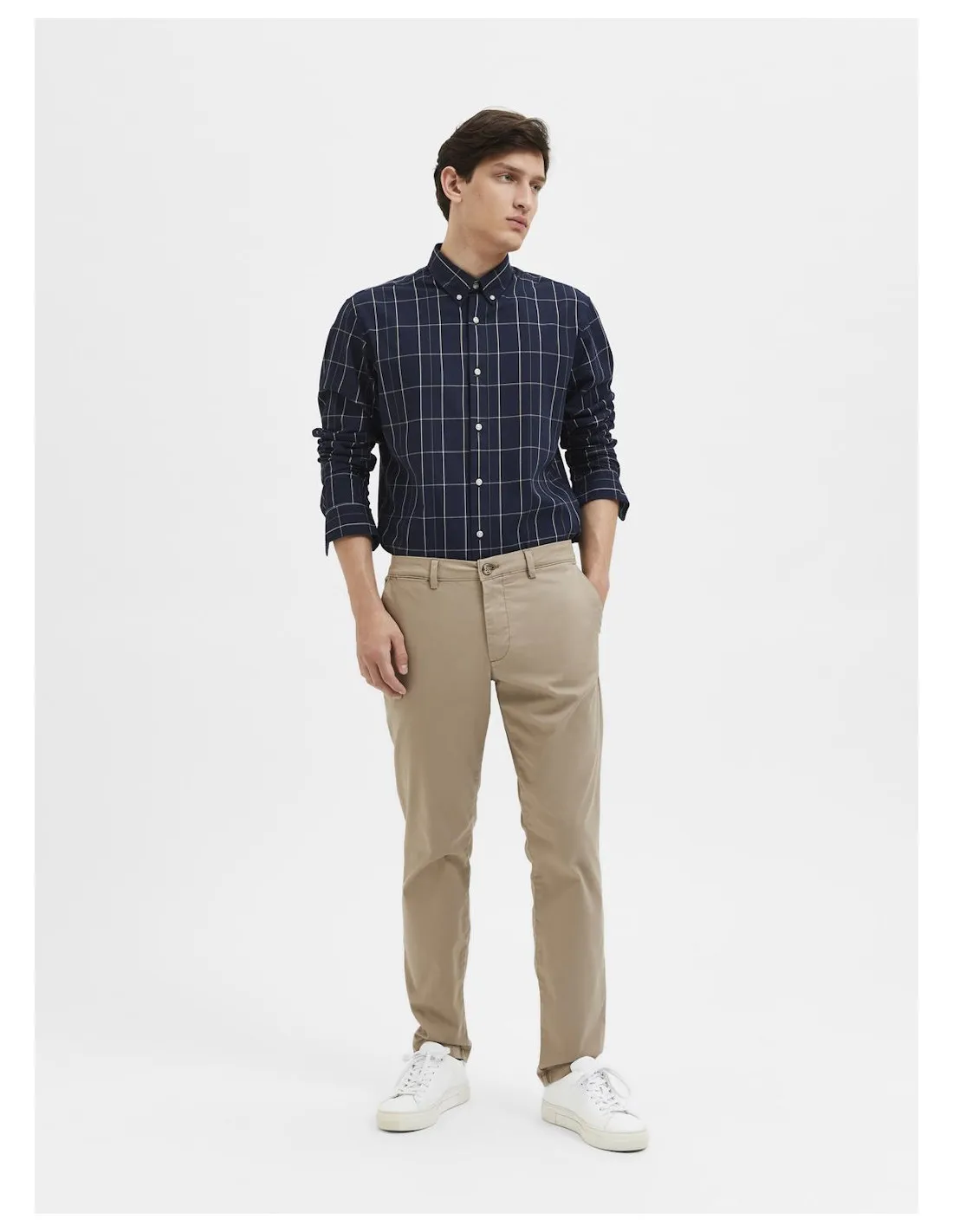 SELECTED PANTALONI UOMO SLH175-SLIM NEW MILES FLEX