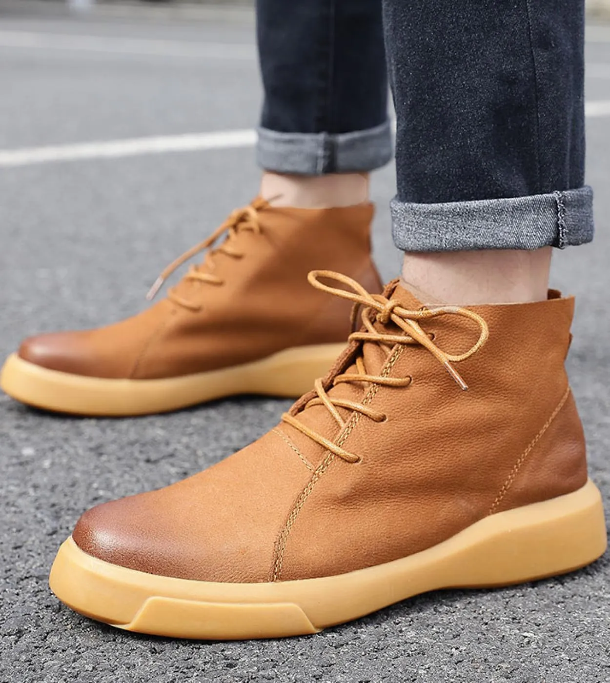 Shoes De Home Scarpa da abito occidentale nera Moda Zapatos Sapatos Uomo Sneaker da uomo su Informales Coturno Stivaletti per il