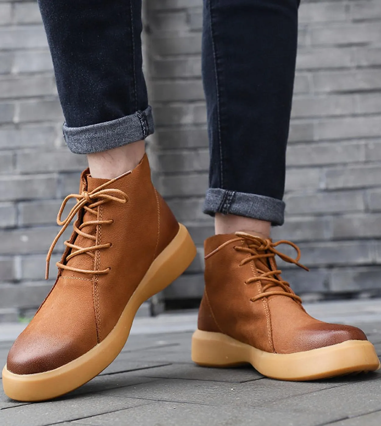 Shoes De Home Scarpa da abito occidentale nera Moda Zapatos Sapatos Uomo Sneaker da uomo su Informales Coturno Stivaletti per il