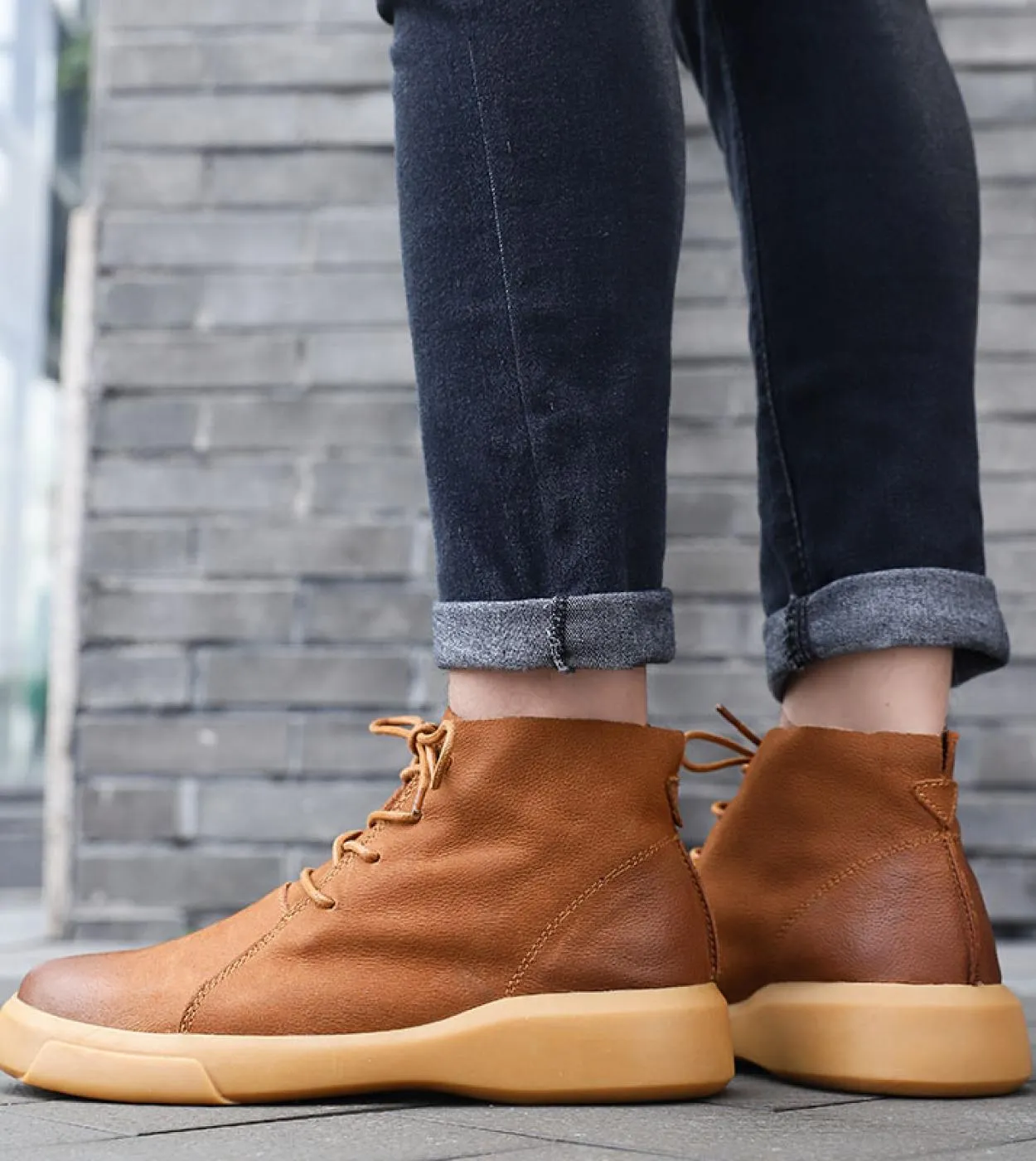 Shoes De Home Scarpa da abito occidentale nera Moda Zapatos Sapatos Uomo Sneaker da uomo su Informales Coturno Stivaletti per il