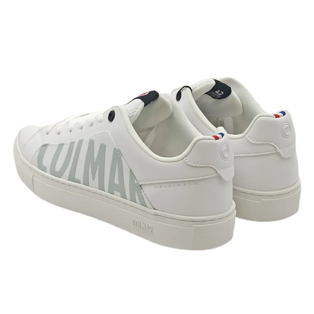 sneaker uomo in tessuto bradbury chromatic white colmar