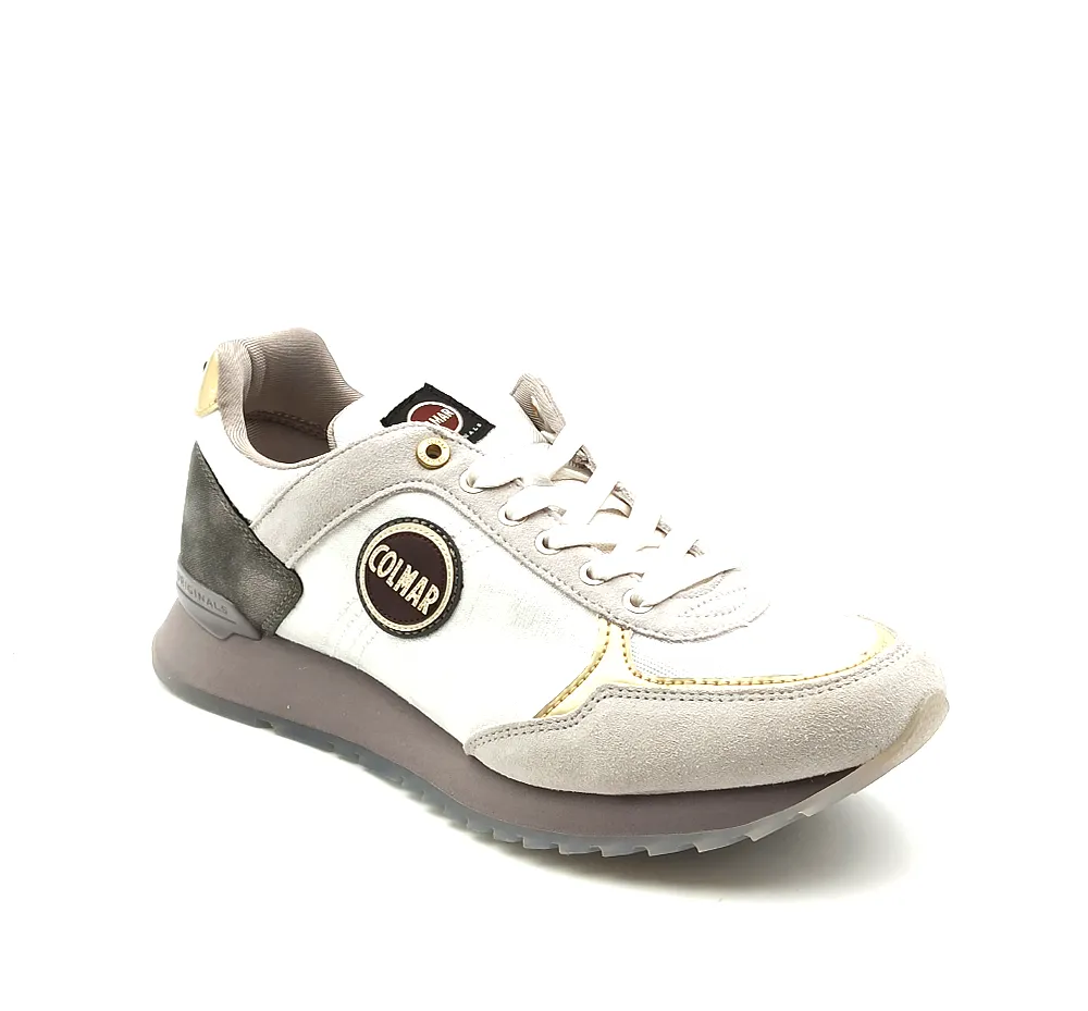 sneakers donna travis jane 117 191 white-purple colmar