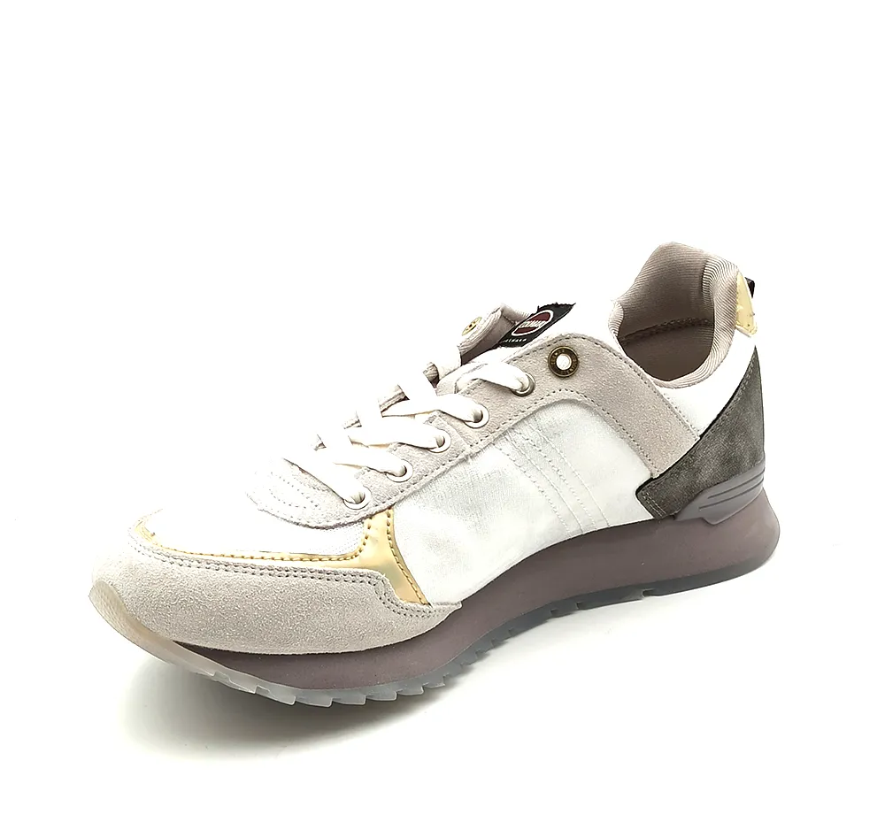 sneakers donna travis jane 117 191 white-purple colmar