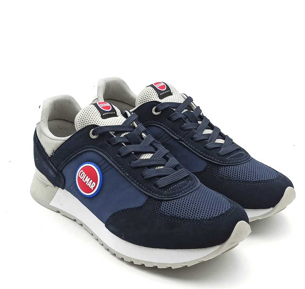 Sneakers Uomo Blu Colmar TRAVIS COLORS 003 NAVY/ LT GRAY