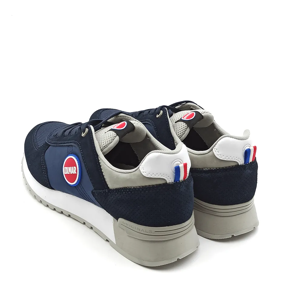Sneakers Uomo Blu Colmar TRAVIS COLORS 003 NAVY/ LT GRAY