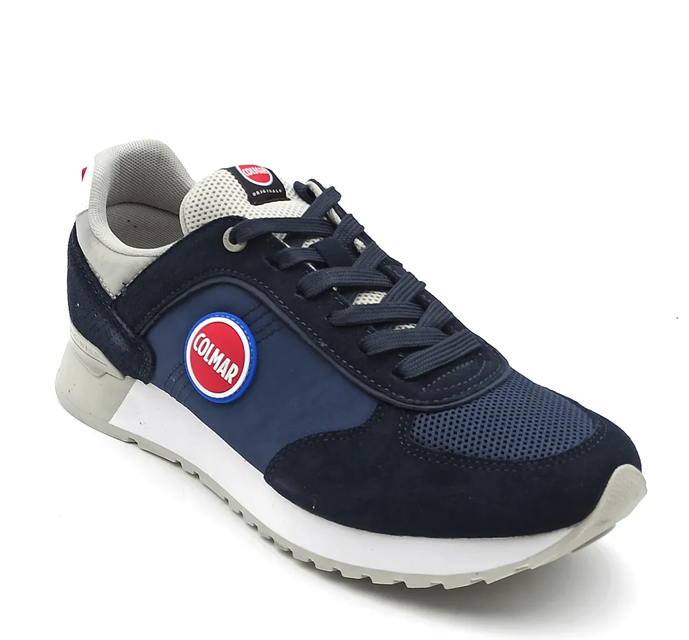 Sneakers Uomo Blu Colmar TRAVIS COLORS 003 NAVY/ LT GRAY