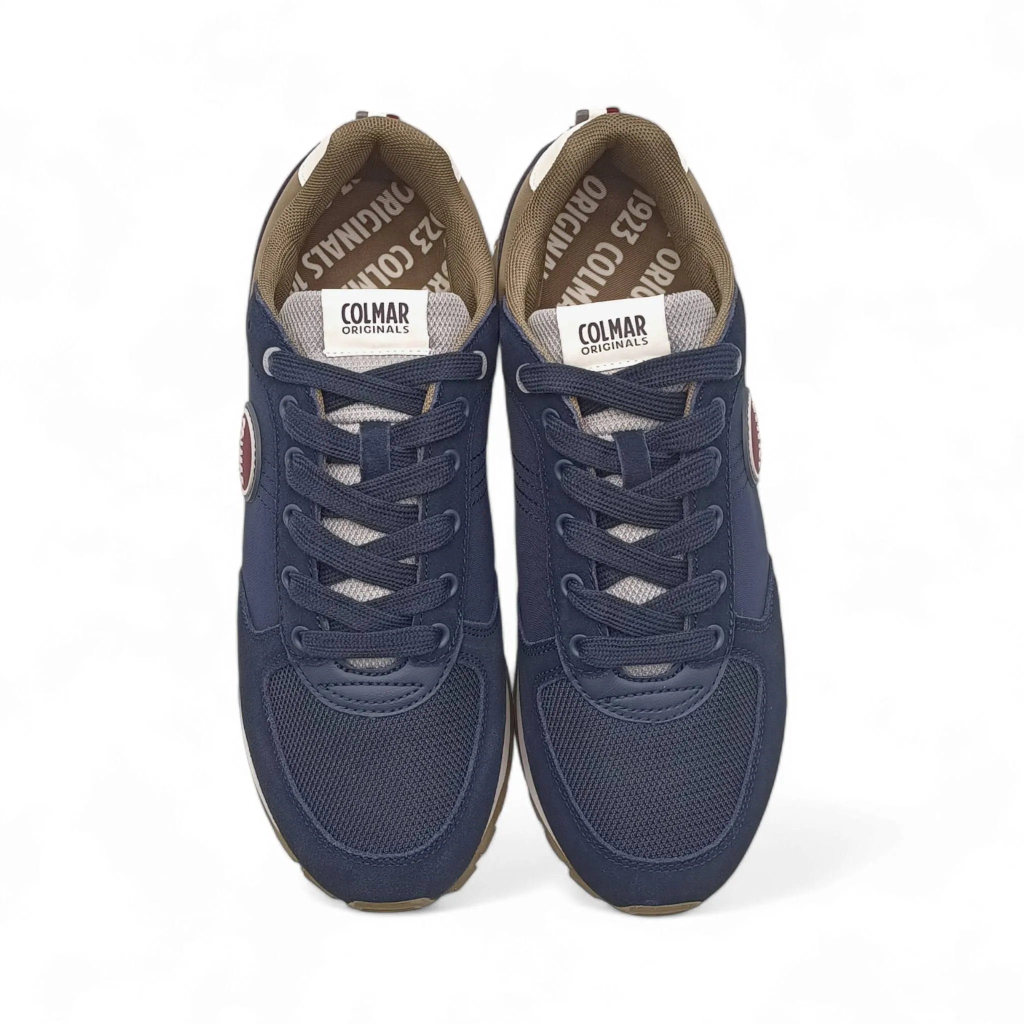 Sneakers Uomo Colmar Travis Authentic 001 Navy-LT Grey