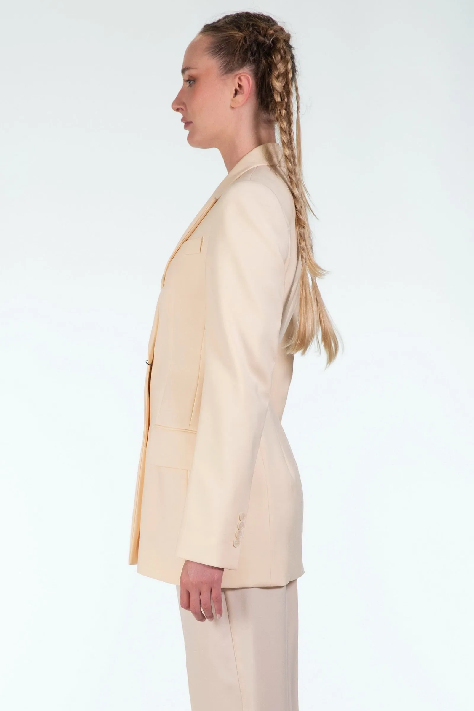 SPORTMAX   blazer  in lana vergine  “GELLY”