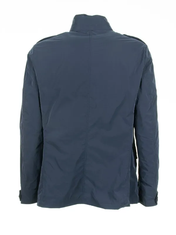Spring jacket with pockets and buttons