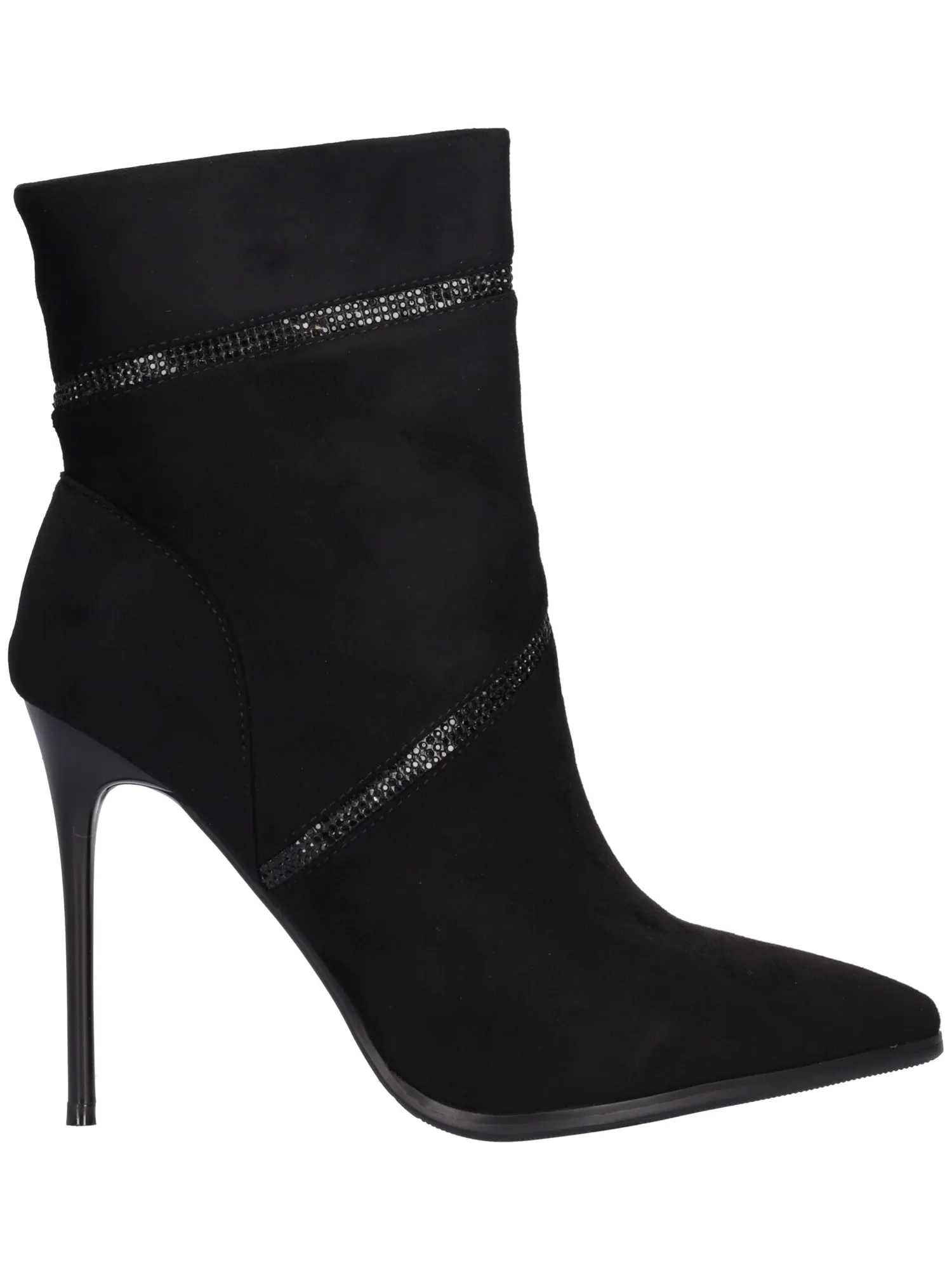 Stivaletto tacco fino Laura Biagiotti da donna nero
