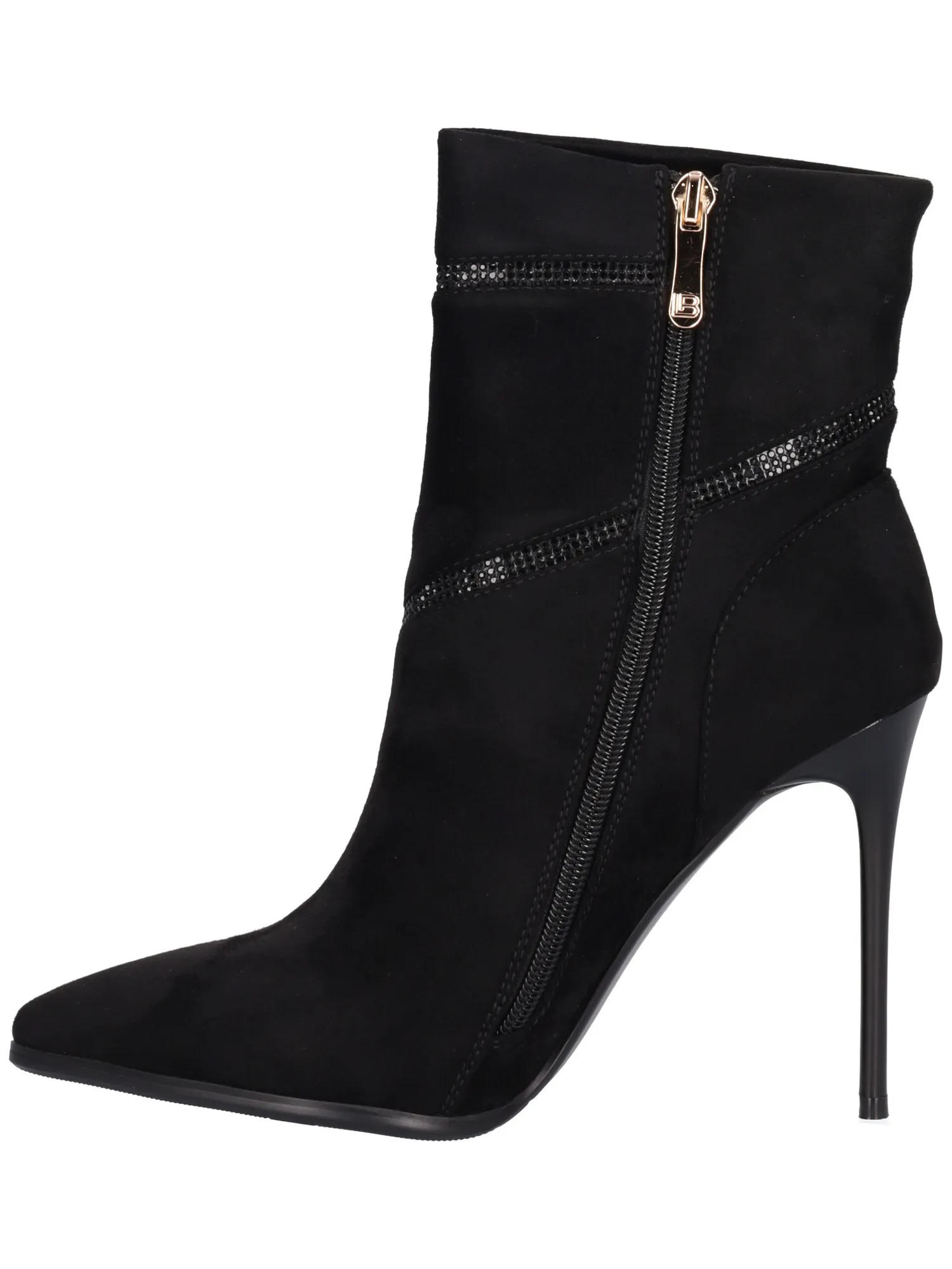 Stivaletto tacco fino Laura Biagiotti da donna nero