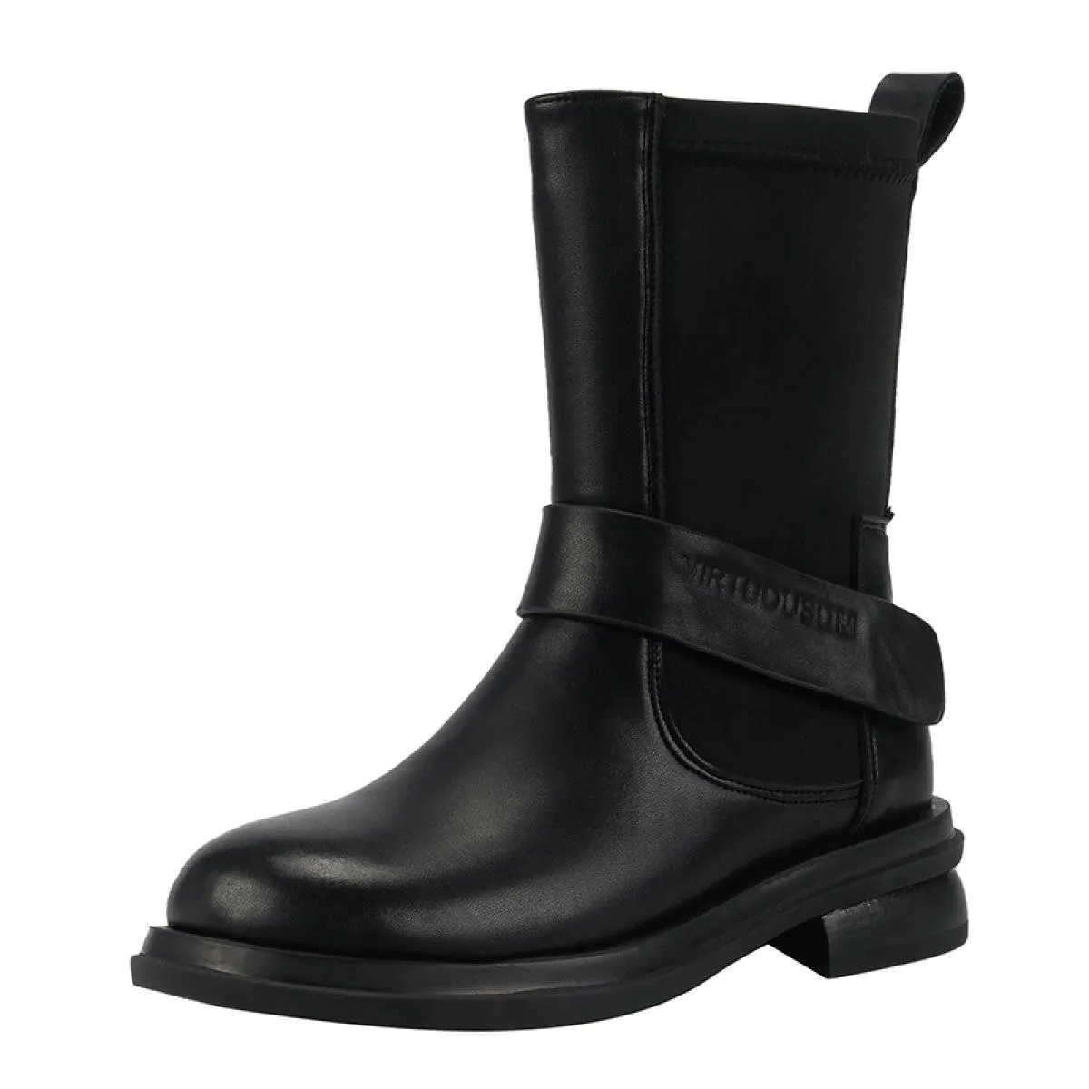 Stivali Chelsea 2023 nuove donne invernali scarpe con tacco medio piattaforma stivali da donna gladiatore alla caviglia grossi s