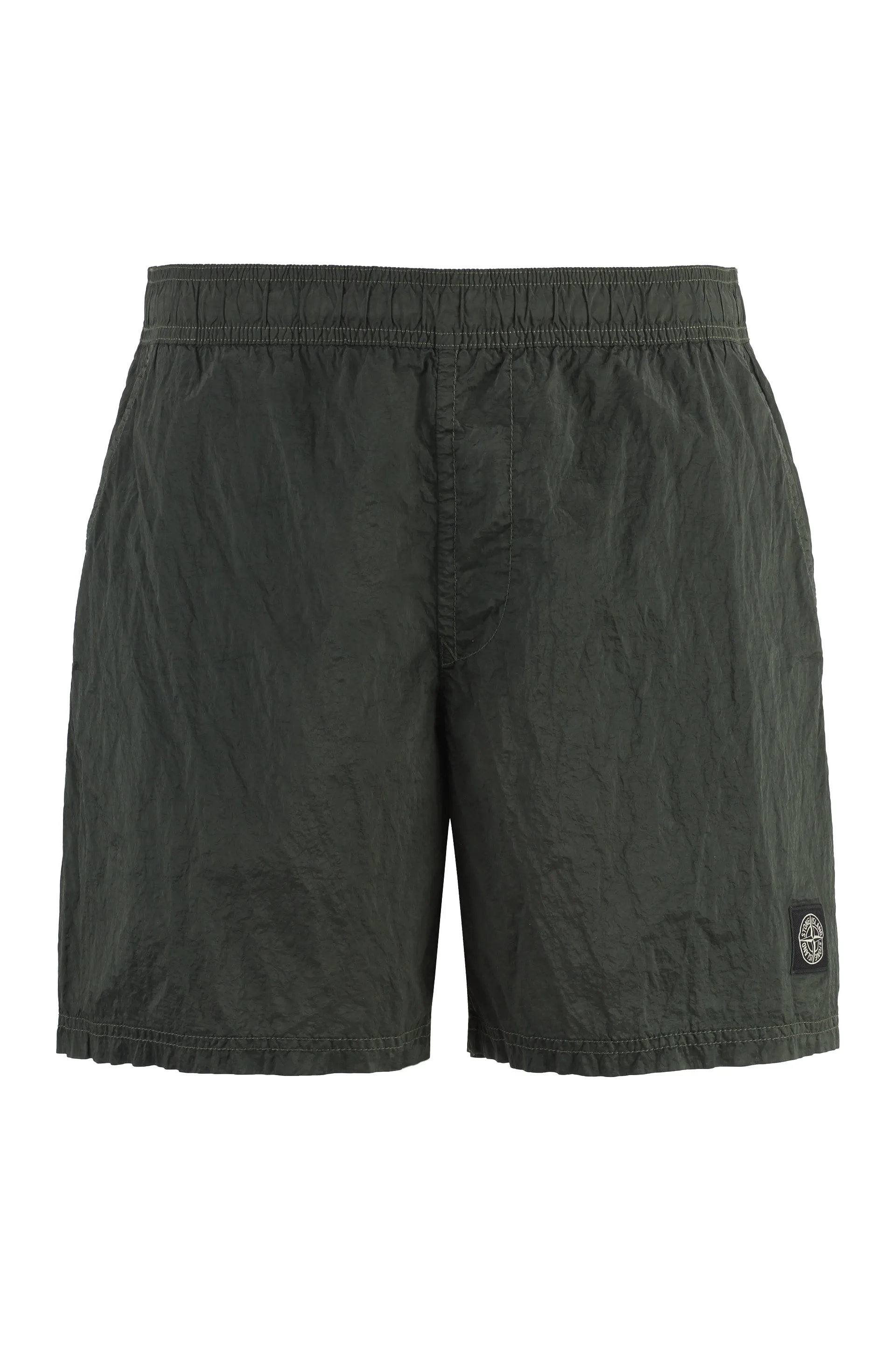 Stone Island Shorts da mare con logo