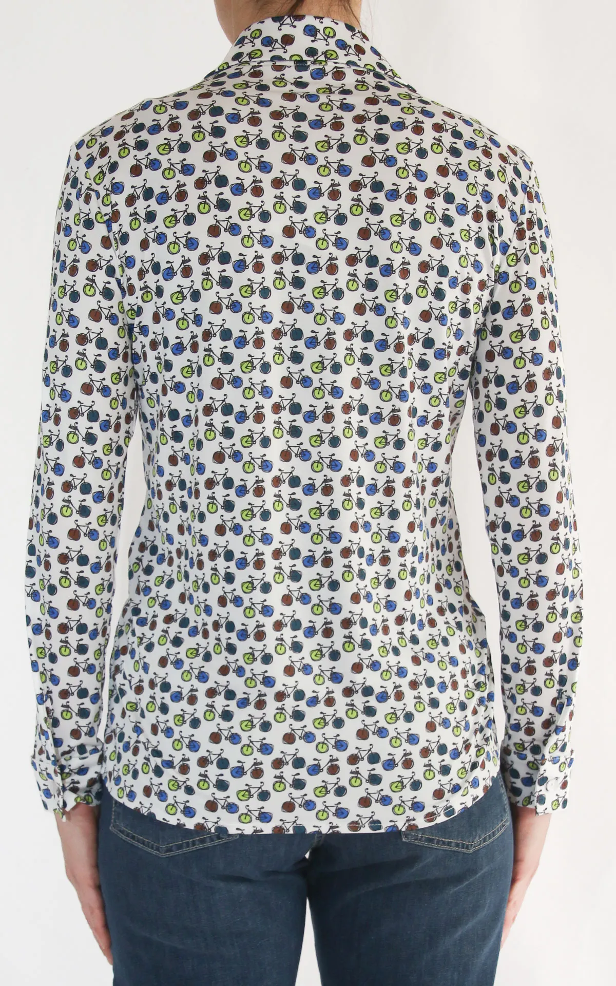 Susan Di – Camicia maglina – Biciclette