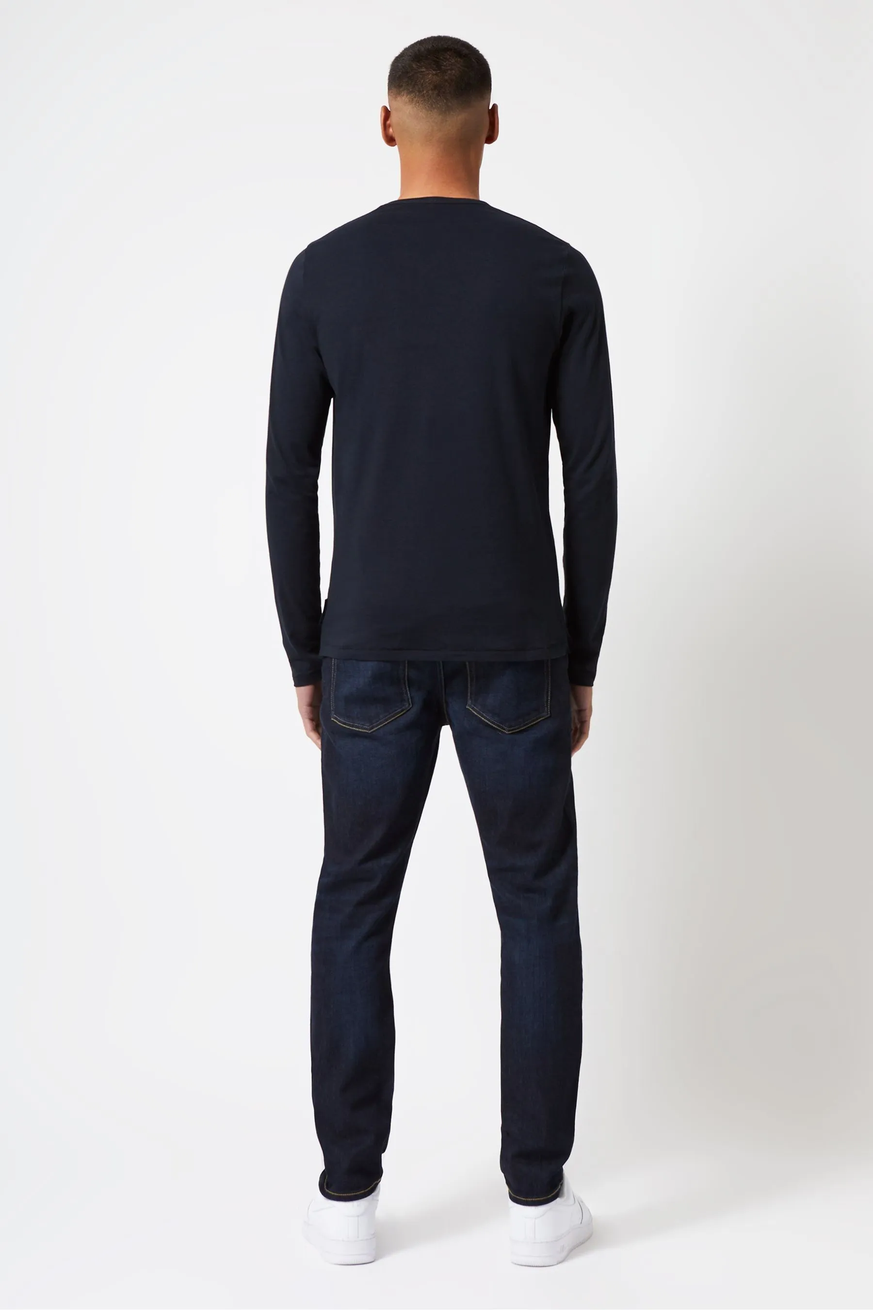 T-shirt French Connection con Manica lunga tasca