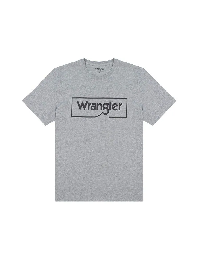 T-shirt Manica Corta Wrangler - Grey