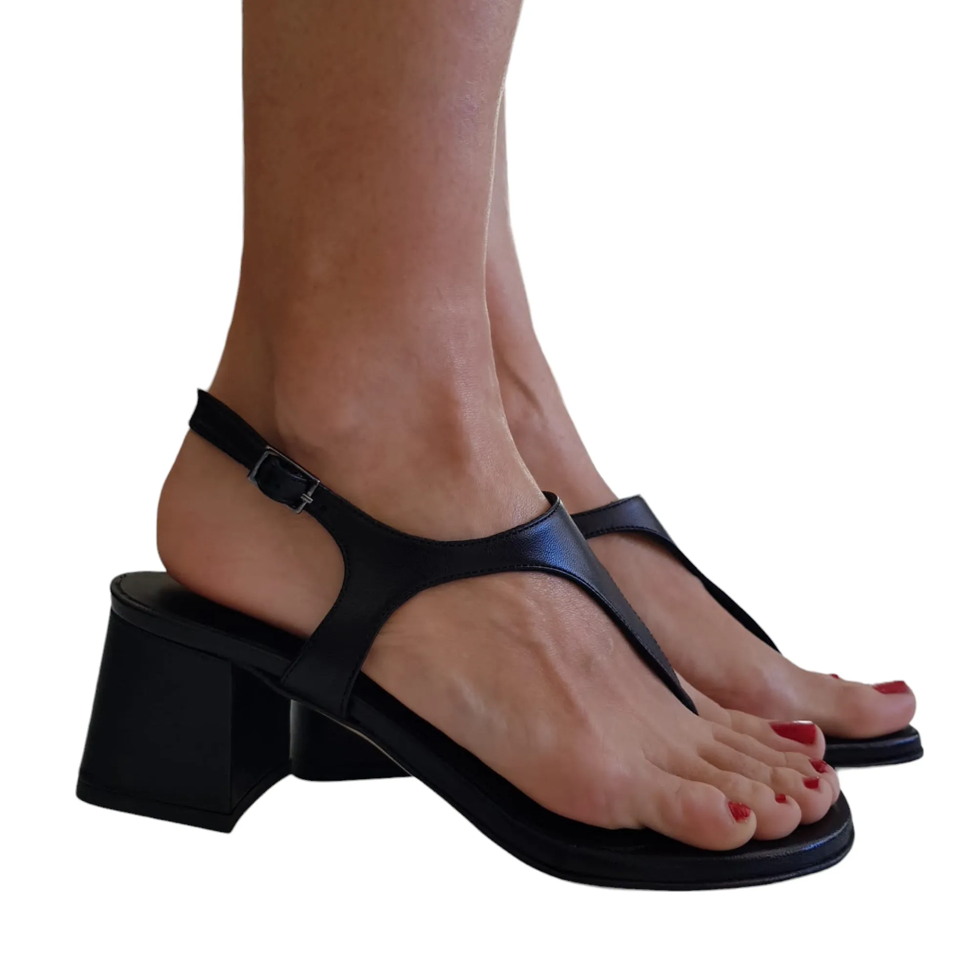 Tattoo sandalo Infradito Donna Nero Rif. 681