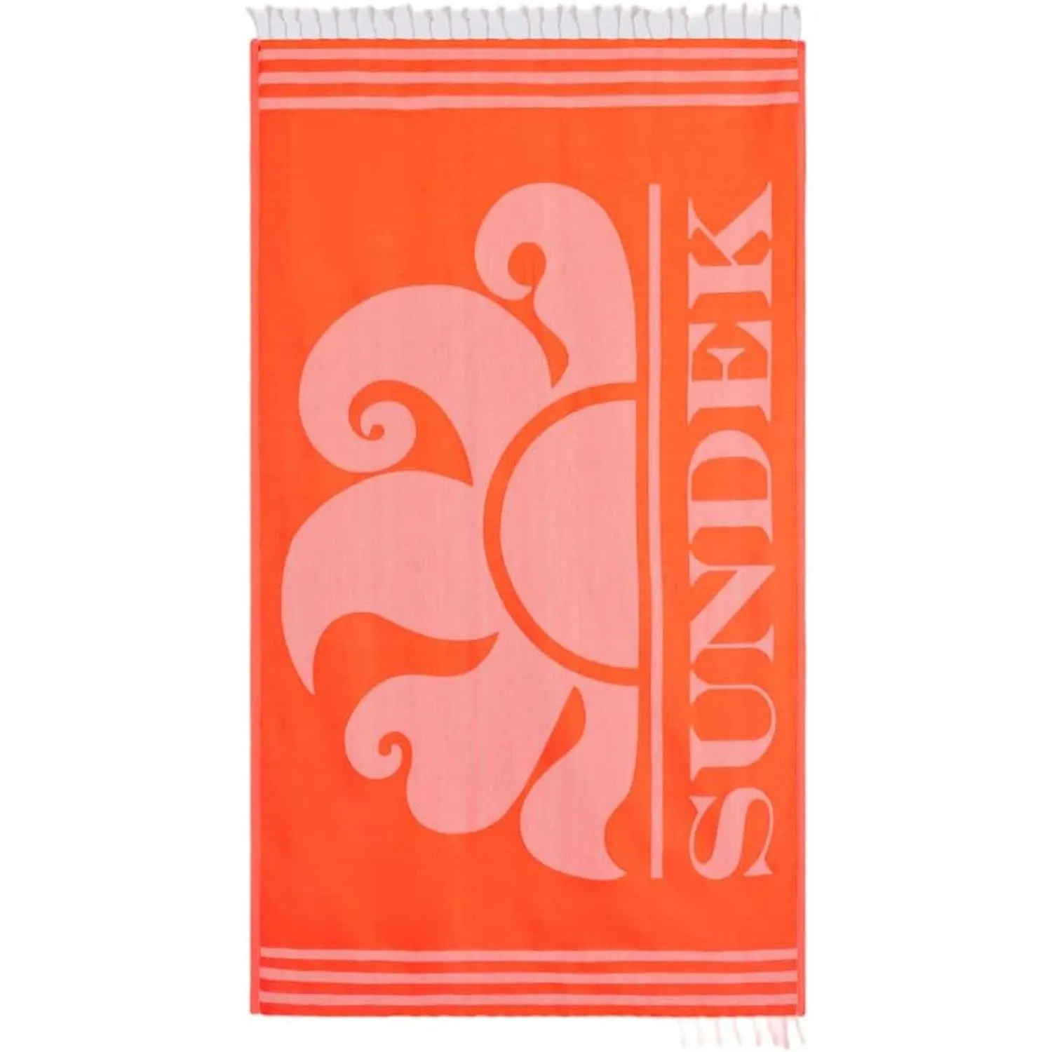 Telo Mare SUNDEK Unisex KEY JACQUARD FOUTA Rosa