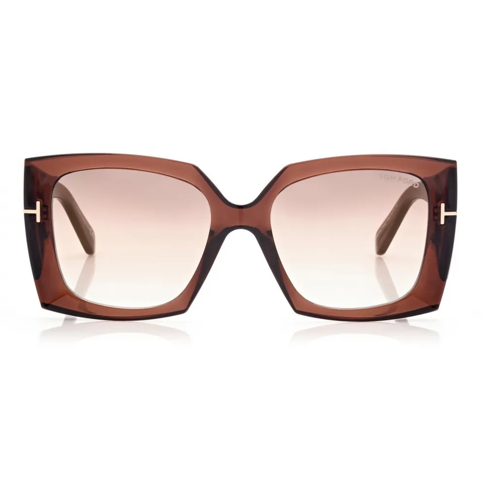 Tom Ford - Jacquetta - Occhiali da Sole Squadrati - Marrone - FT0921 - Occhiali da Sole - Tom Ford Eyewear