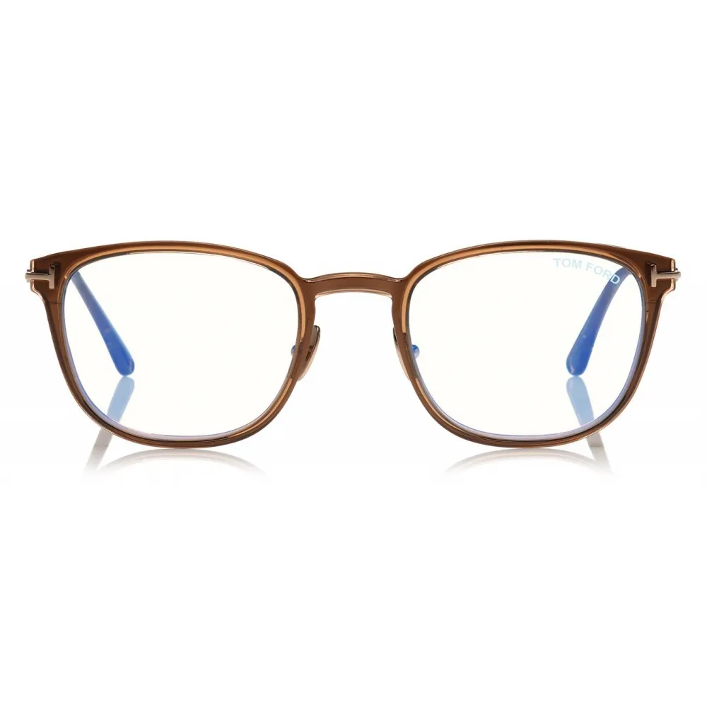 Tom Ford - Occhiali da Vista Rettangolare - Grigio - FT5694-B - Occhiali da Vista - Tom Ford Eyewear