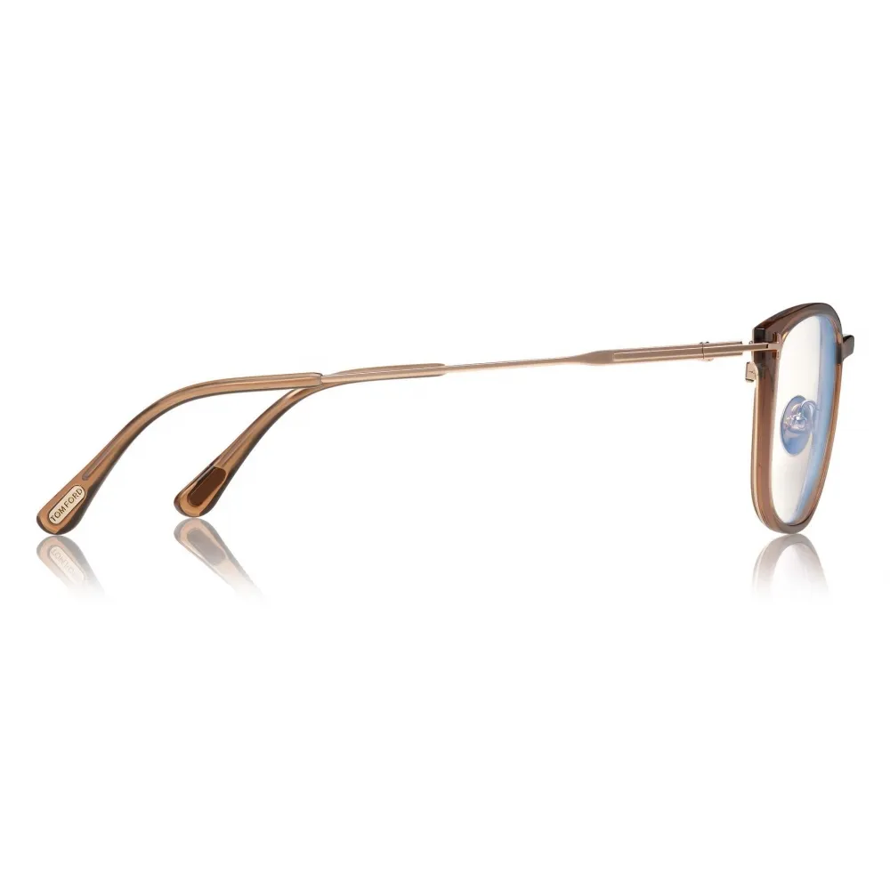 Tom Ford - Occhiali da Vista Rettangolare - Grigio - FT5694-B - Occhiali da Vista - Tom Ford Eyewear
