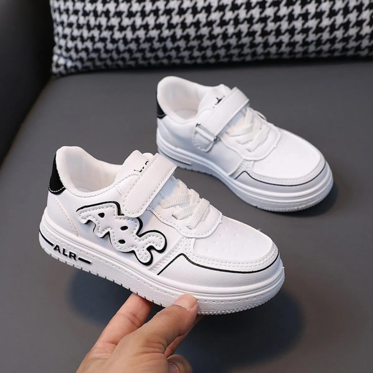 Unsiex Ragazzi Ragazze Scarpe Bambini Scarpe da ginnastica con plateau Casual 3 12 anni Primavera Bambini Scarpe robuste Scarpe