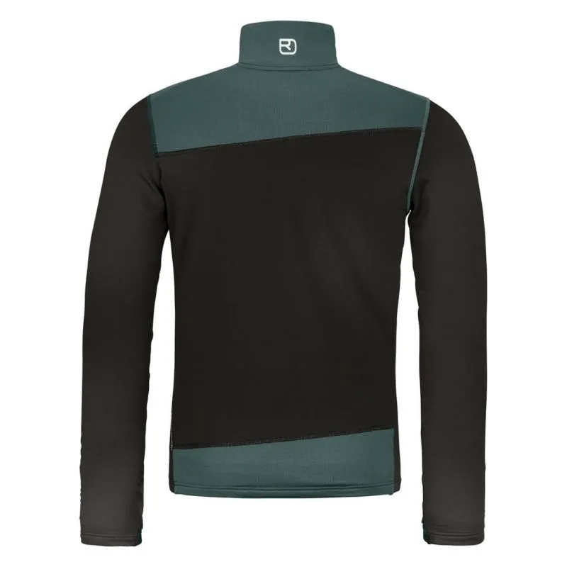 Uomo Ortovox FLEECE LIGHT JACKET M (nero corvino) giacca in pile
