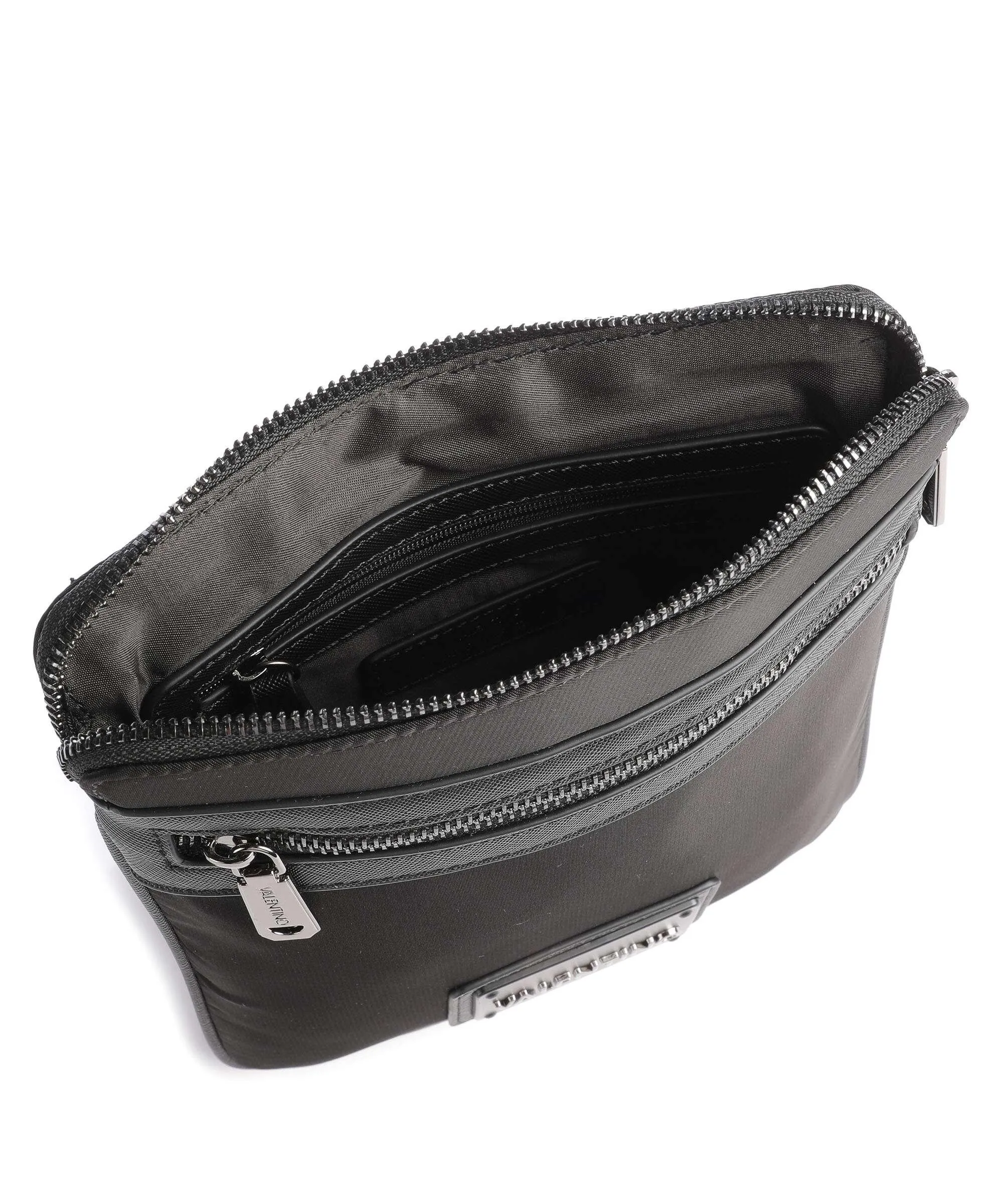  Valentino Bags Andres Re Borsa a tracolla poliestere nero  