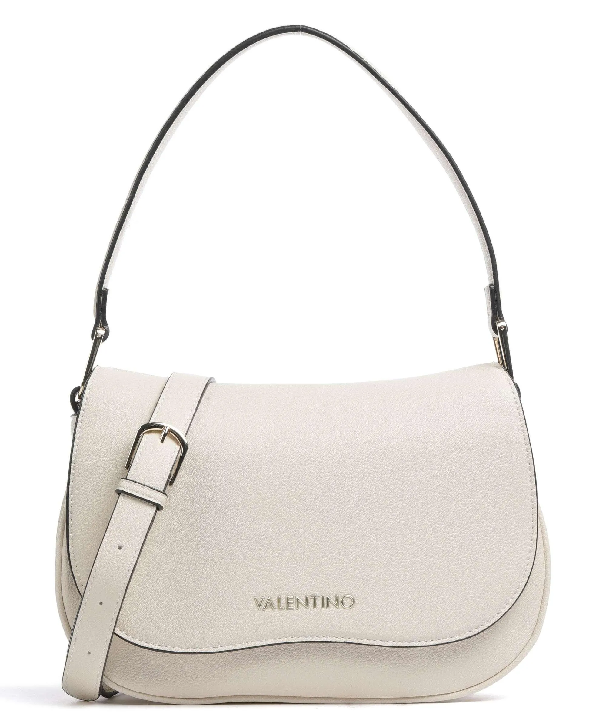  Valentino Bags Cortina Re Borsa a spalla pelle sintetica avorio  