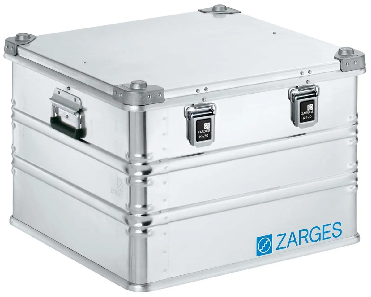 Valigetta Zarges K 470 in Alluminio, 410 x 600 x 600mm, a tenuta stagna