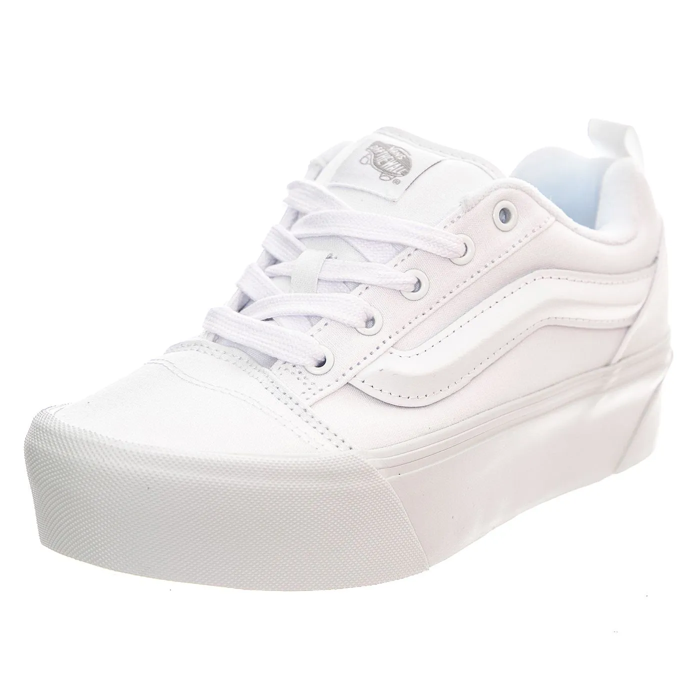 Vans Knu Stack True White - Scarpe Profilo Basso Uomo Bianche    