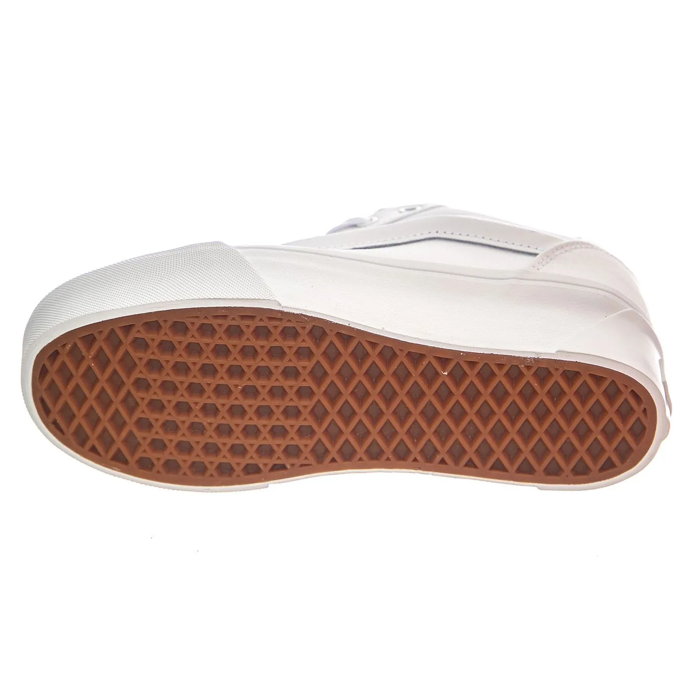 Vans Knu Stack True White - Scarpe Profilo Basso Uomo Bianche    