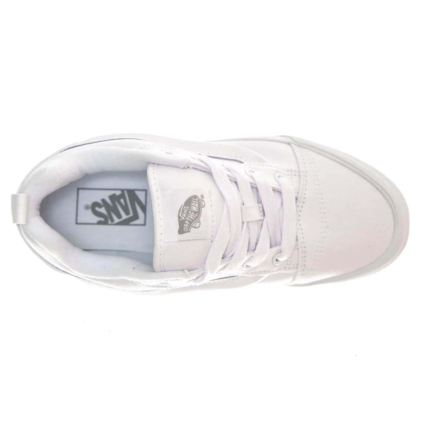 Vans Knu Stack True White - Scarpe Profilo Basso Uomo Bianche    