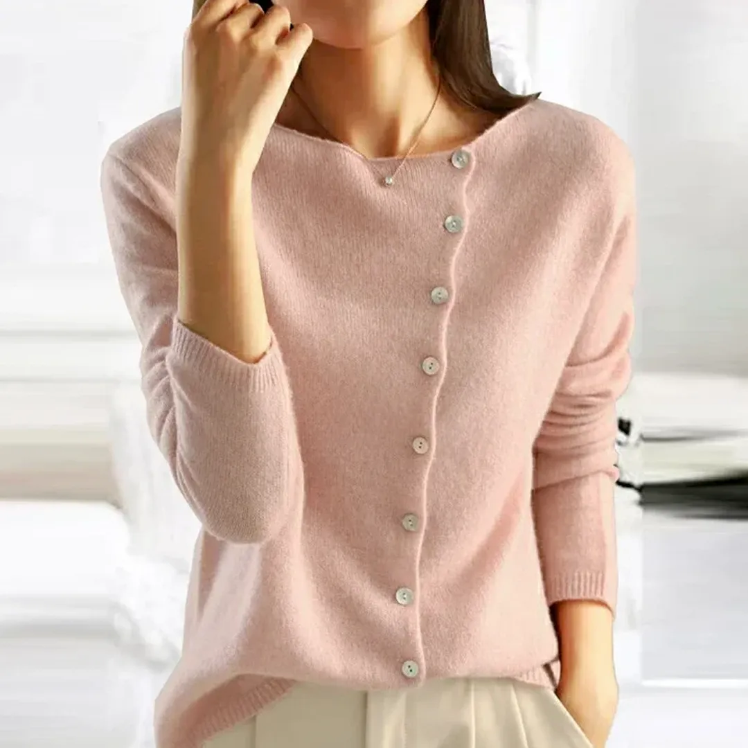 Velice - Maglione Con Bottoni