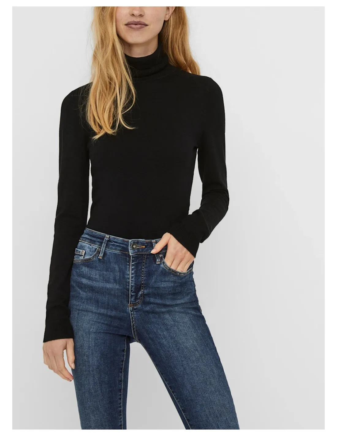 VERO MODA PULLOVER DONNA,VMGLORY LS ROLLNECK BLOUS