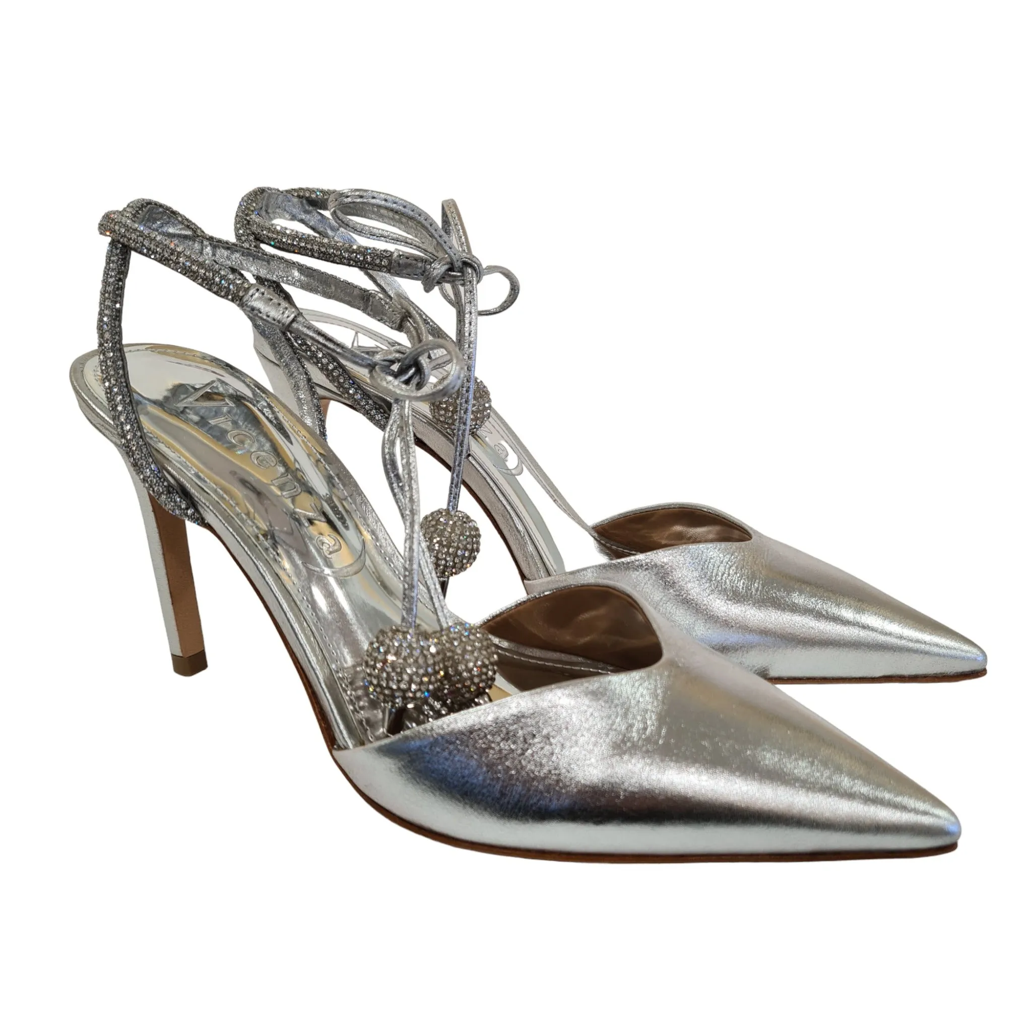 Vicenza Sandalo Donna Argento rif.104