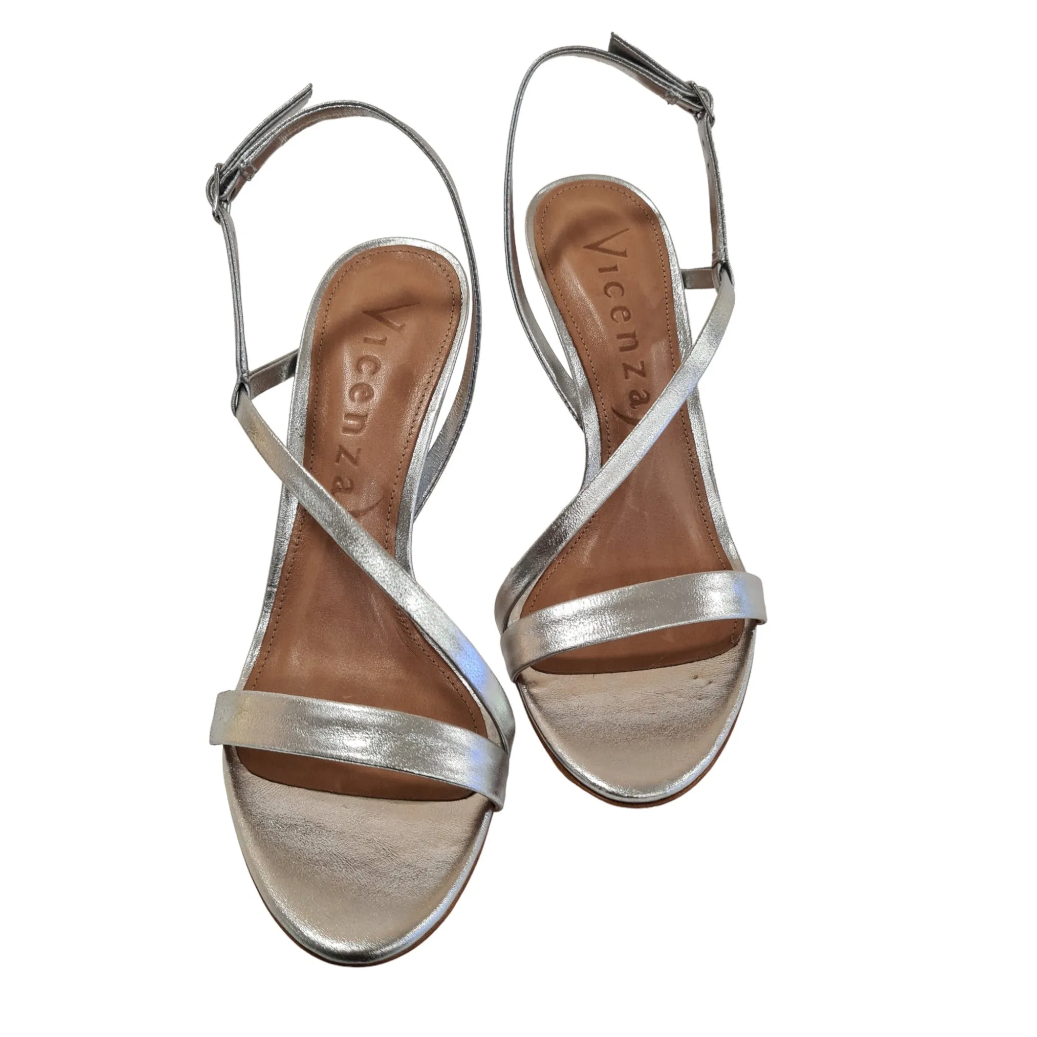 Vicenza Sandalo Donna Argento rif.116