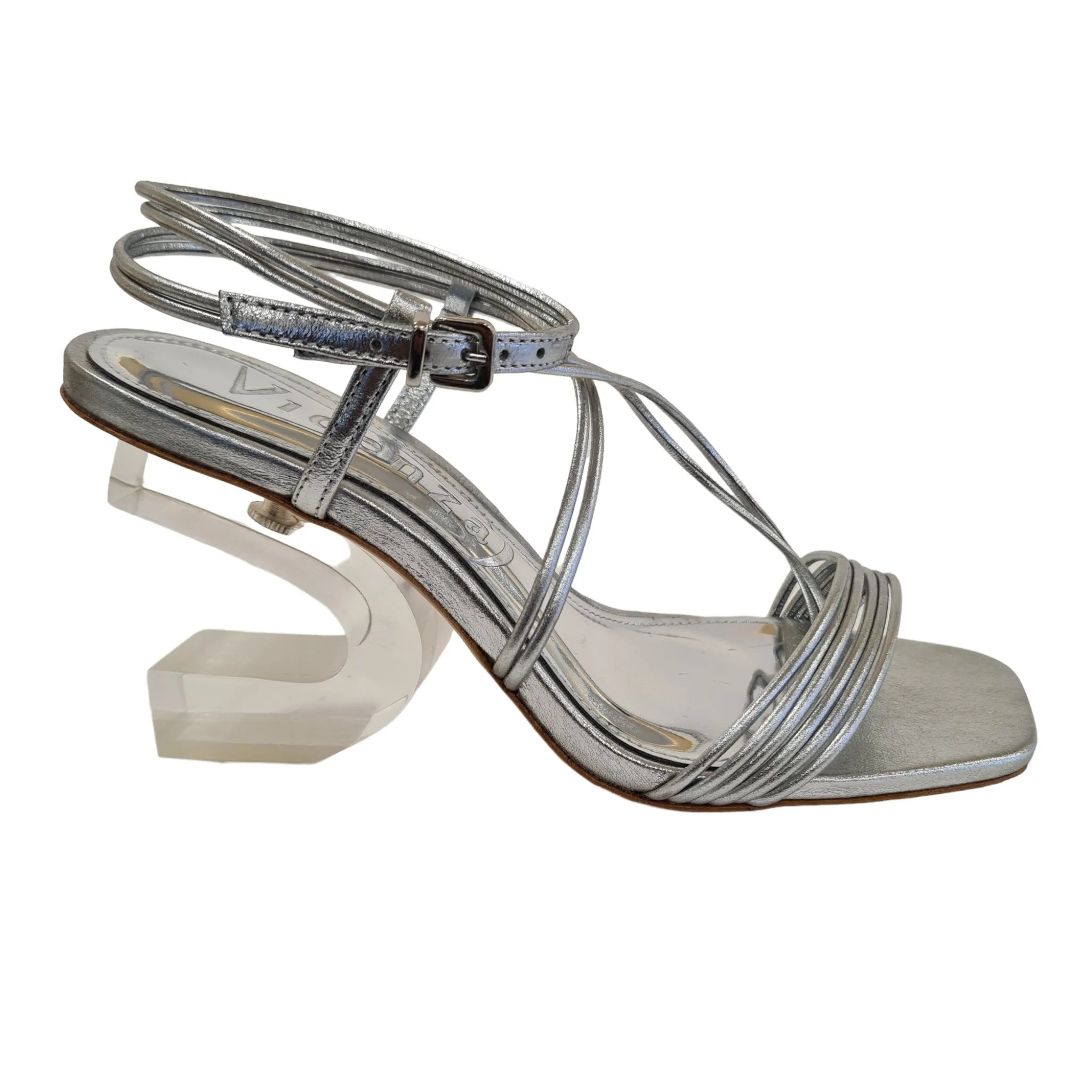 Vicenza Sandalo Donna Argento rif.119